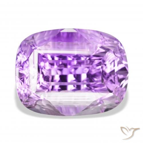 56.97ct Natürlicher Mittelviolett Amethyst, Kissen, VVS