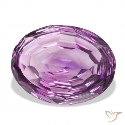 9,17 ctw natürlicher Hell-Mittelviolett Amethyst, Oval, VVS