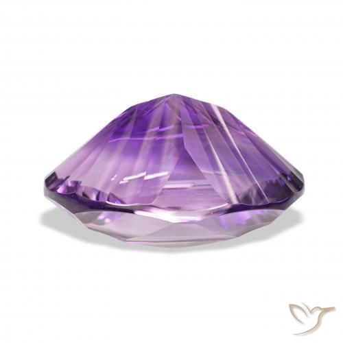 9,17 ctw natürlicher Mittel Violett-Rosa Amethyst, Oval, VVS