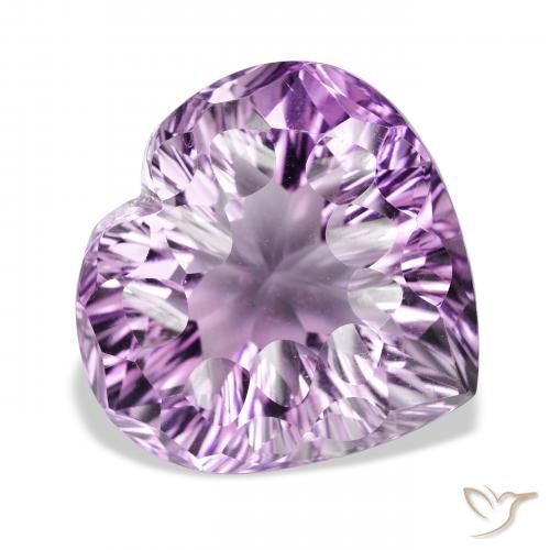 9,17 ctw natürlicher Tiefviolettes Violett Amethyst, Herz, VVS
