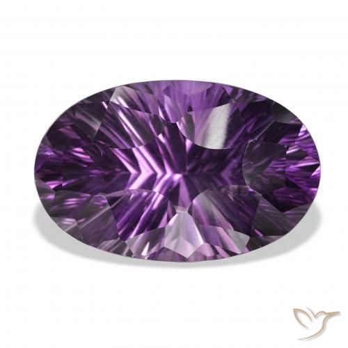 52.86ct Natürlicher Lila Lila Amethyst, Oval, VVS