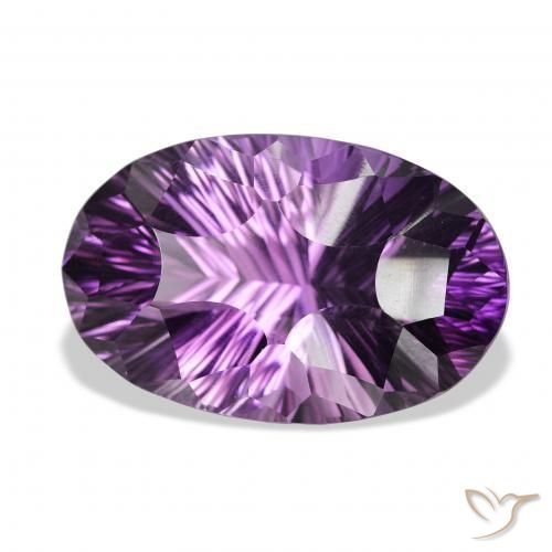 9,17 ctw natürlicher Lila Lila Amethyst, Oval, VVS