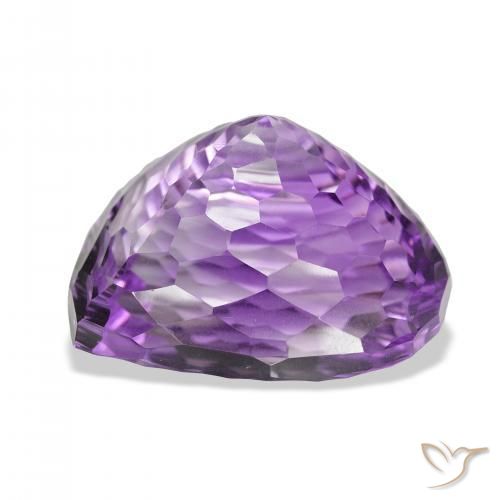 9,17 ctw natürlicher Tiefviolettes Violett Amethyst, Birnenform, VVS