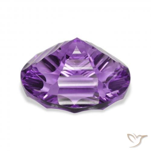 9,17 ctw natürlicher Mittelviolettes Violett Amethyst, Runden, VVS