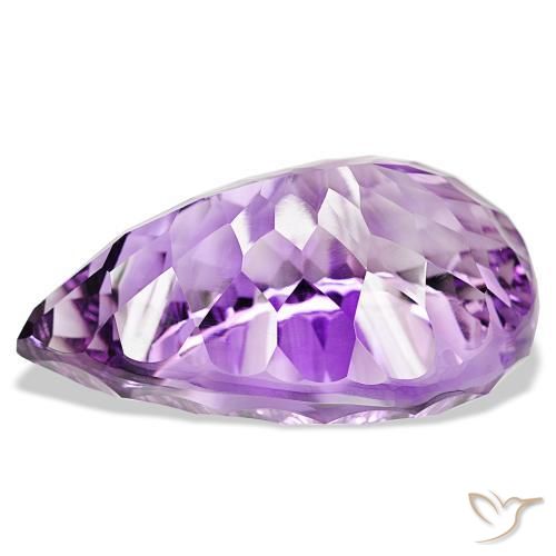 9,17 ctw natürlicher Hell-Mittelviolett Amethyst, Birnenform, IF
