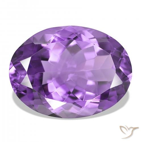 9,17 ctw natürlicher tiefviolett Amethyst, Oval, IF