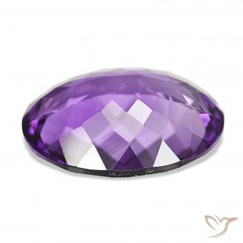 9,17 ctw natürlicher Mittelviolett Amethyst, Oval, IF