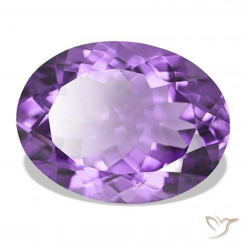 9,17 ctw natürlicher tiefviolett Amethyst, Oval, IF