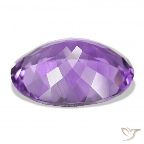 9,17 ctw natürlicher tiefviolett Amethyst, Oval, IF
