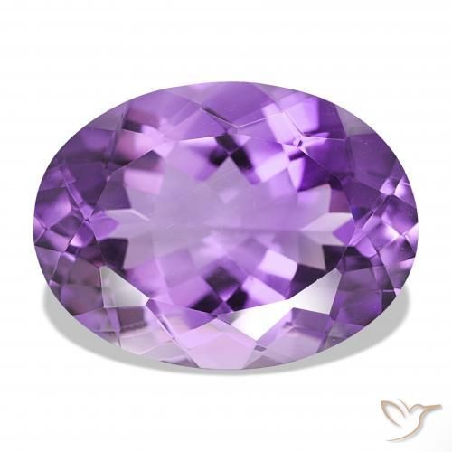 16.80ct Intensives Violett Amethyst Edelsteine, Oval, IF