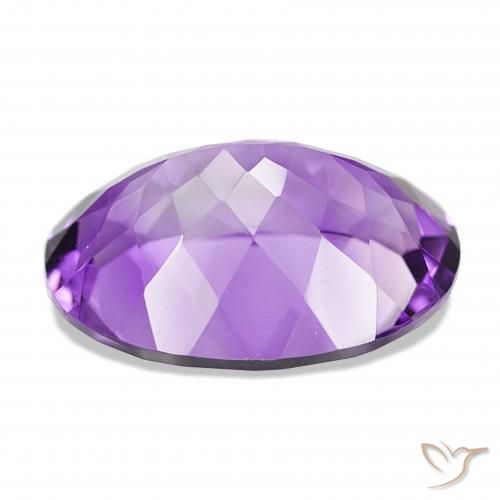9,17 ctw natürlicher Intensives Violett Amethyst, Oval, IF
