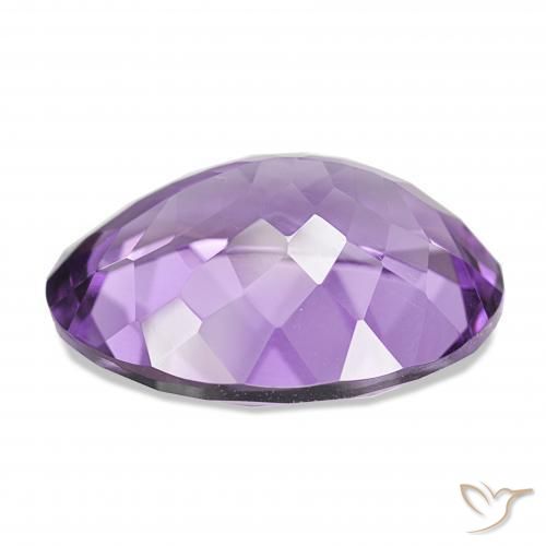 9,17 ctw natürlicher Medium Light Purplish-Violet Amethyst, Oval, IF