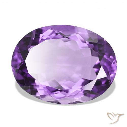 9,17 ctw natürlicher Lebhaftes Violett Amethyst, Oval, IF