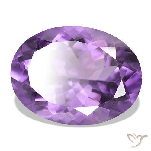 9,17 ctw natürlicher Tiefviolettes Violett Amethyst, Oval, IF