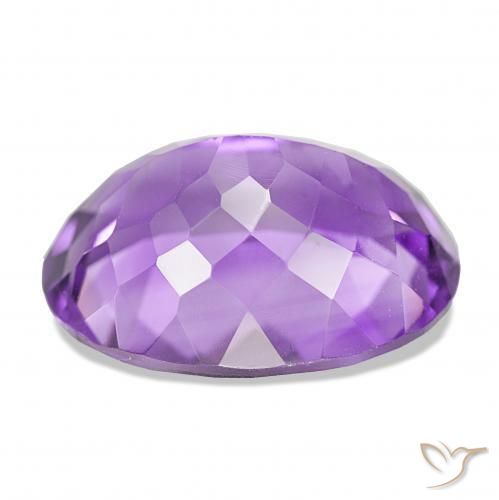 9,17 ctw natürlicher Intensives Violett Amethyst, Oval, IF