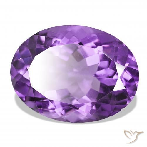 9,17 ctw natürlicher Mittelviolett Amethyst, Oval, VS