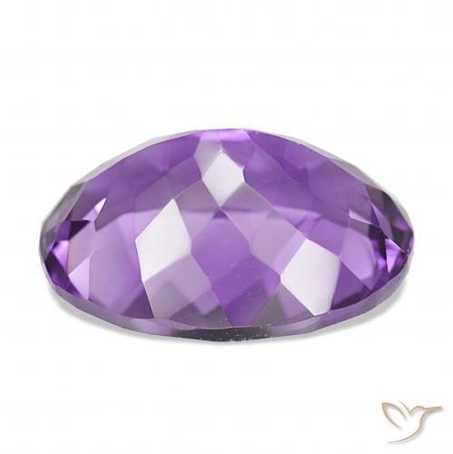 9,17 ctw natürlicher Intensives Violett Amethyst, Oval, IF
