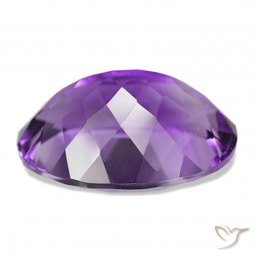 9,17 ctw natürlicher Medium Dark-Violet Amethyst, Oval, IF