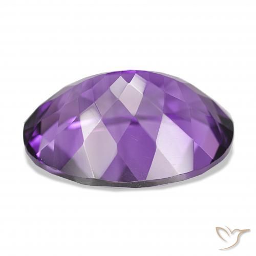 9,17 ctw natürlicher Lebhaftes Violett Amethyst, Oval, IF