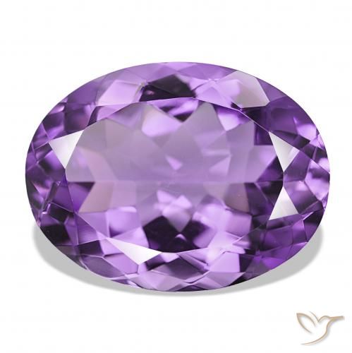 9,17 ctw natürlicher tiefviolett Amethyst, Oval, IF