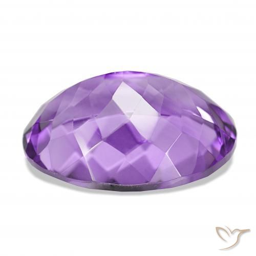 9,17 ctw natürlicher tiefviolett Amethyst, Oval, IF