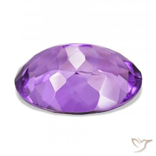 9,17 ctw natürlicher Intensives Violett Amethyst, Oval, VVS-VS