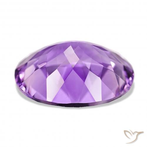 9,17 ctw natürlicher Intensives Violett Amethyst, Oval, IF
