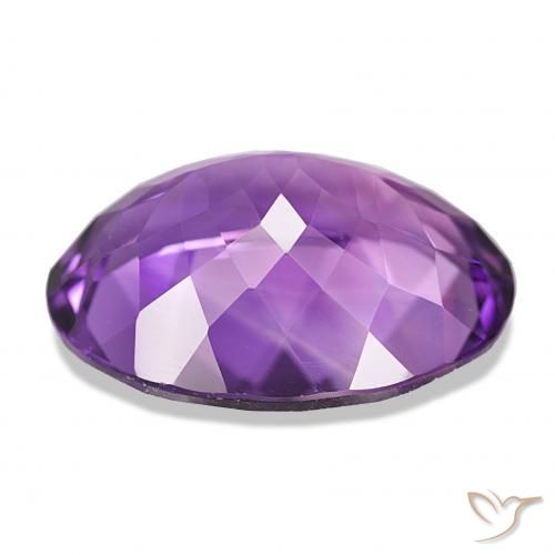 9,17 ctw natürlicher Lebhaftes Violett Amethyst, Oval, IF