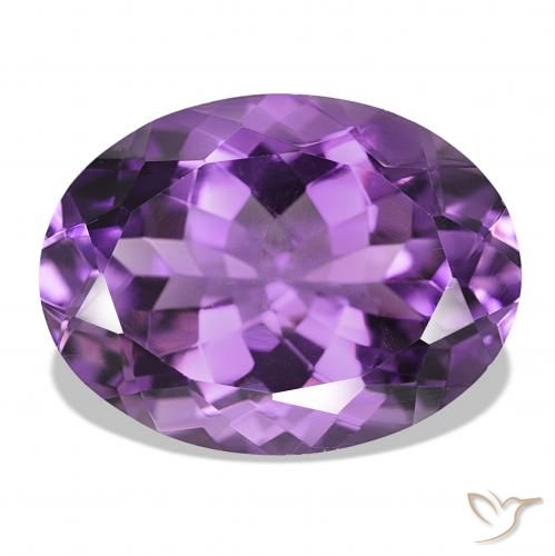 9,17 ctw natürlicher Rosaig-violett Amethyst, Oval, IF