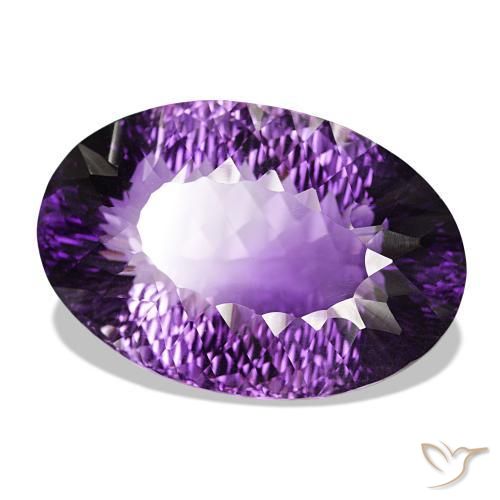9,17 ctw natürlicher Mittelviolett Amethyst, Oval Schliff, VVS