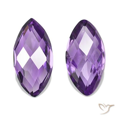 1.14 ct natürliche Medium Light-Violet Amethyst-Edelsteine, Marquise, VS