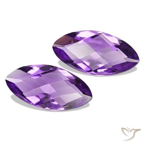 1.05 ct natürliche Medium Light-Violet Amethyst-Edelsteine, Marquise, VVS-VS
