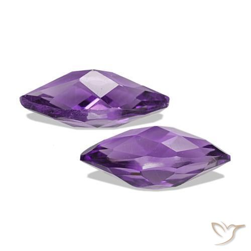 1.01 ct natürliche tiefviolett Amethyst-Edelsteine, Marquise, VVS-VS