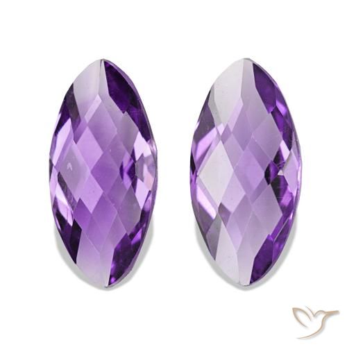 1.02 ct natürliche tiefrosa-violett Amethyst-Edelsteine, Marquise, VS
