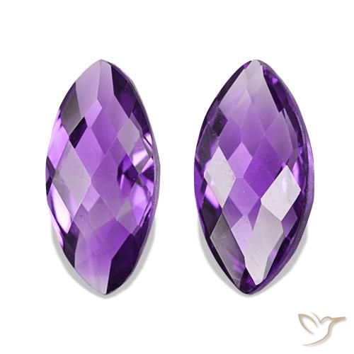 1.08ctw tiefrosa-violett Amethyst, Marquise, VS