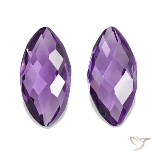 1.25ctw Mittel Violett-Rosa Amethyst, Marquise, VS