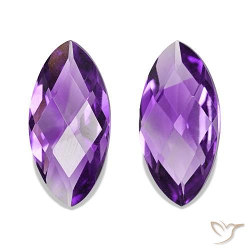 1.03 ct natürliche Medium Light-Violet Amethyst-Edelsteine, Marquise, VVS-VS
