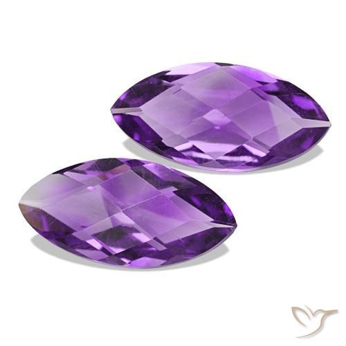1.03 ct natürliche Medium Light-Violet Amethyst-Edelsteine, Marquise, VVS-VS