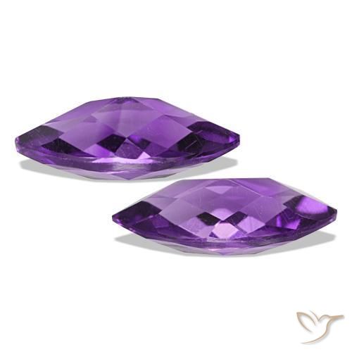1.03 ct natürliche Medium Light-Violet Amethyst-Edelsteine, Marquise, VVS-VS