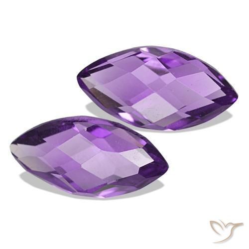 1.14 ct natürliche tiefrosa-violett Amethyst-Edelsteine, Marquise, VVS-VS