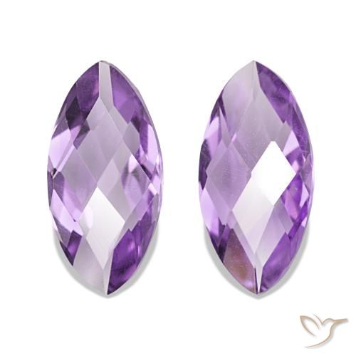 1.02 ct natürliche Mittelviolett Amethyst-Edelsteine, Marquise, VVS-VS