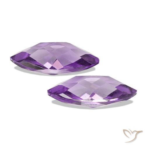 1.02 ct natürliche Mittelviolett Amethyst-Edelsteine, Marquise, VVS-VS