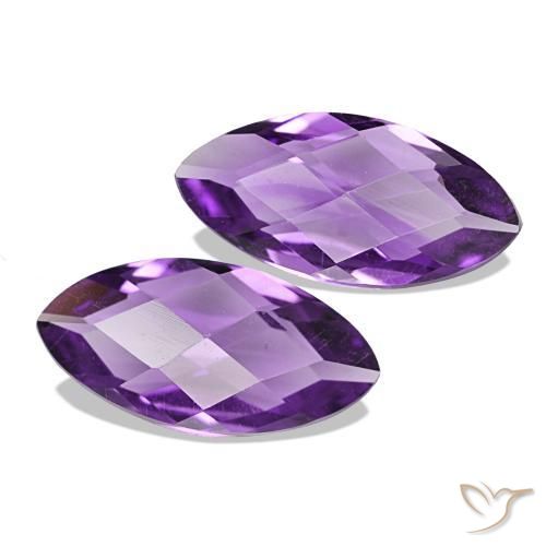 1.03 ct natürliche tiefviolett Amethyst-Edelsteine, Marquise, VVS-VS