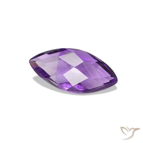 9,17 ctw natürlicher Intensives Violett Amethyst, Marquise, VVS