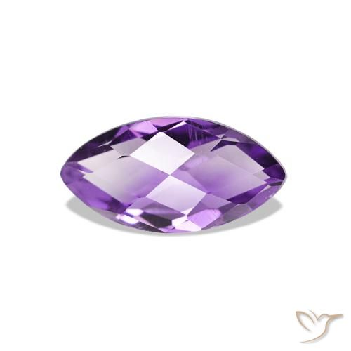 0.67ct Mittelviolett Amethyst, Marquise, VVS