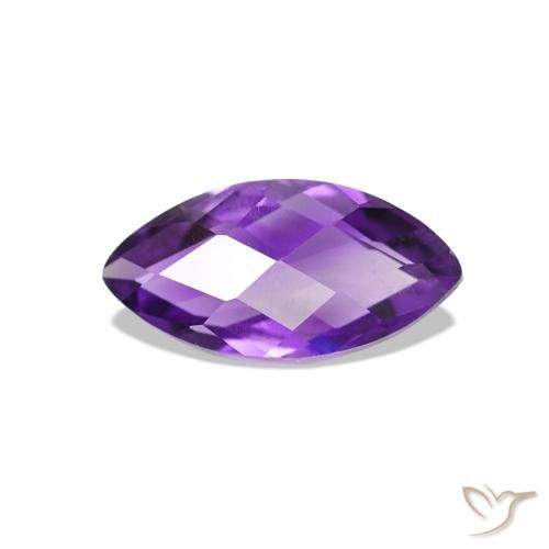 9,17 ctw natürlicher Lebhaftes Violett Amethyst, Marquise, VVS-VS