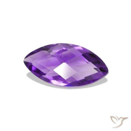 9,17 ctw natürlicher Lebhaftes Violett Amethyst, Marquise, VVS-VS
