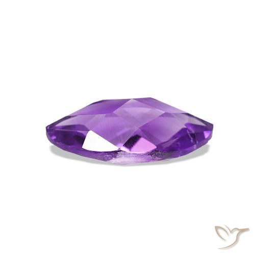 9,17 ctw natürlicher Lebhaftes Violett Amethyst, Marquise, VVS-VS