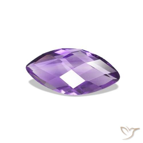 9,17 ctw natürlicher Intensives Violett Amethyst, Marquise, VVS-VS
