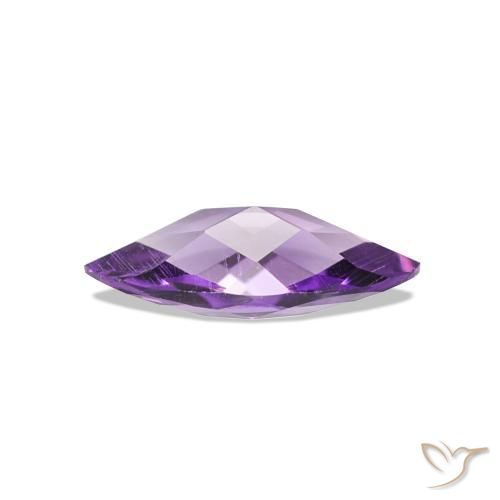 9,17 ctw natürlicher Intensives Violett Amethyst, Marquise, VVS-VS